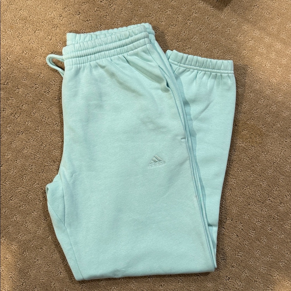 adidas Light Blue Track Pants Joggers